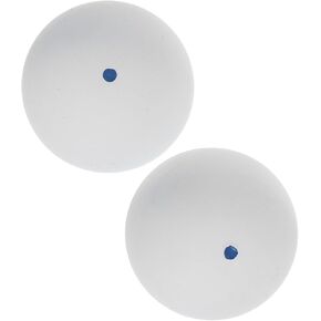 FOMIYES 2 قطعة كرات اسكواش مطاطية لتدريب المبتدئين وممارسة التنسيق بين اليد والعين، كرات رياضية عالية الارتداد مناسبة للاسكواش الداخلي وتحسين التفاعل in Kuwait