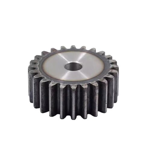 Flat Gear 1.5M-20T 21T 22T 23T 24T 25T 45# Steel Cylindrical Height 15mm 1Pcs(1.5M 23 Teeth) in Saudi Arabia