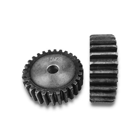 Flat Gear 1.5M-20T 21T 22T 23T 24T 25T 45# Steel Cylindrical Height 15mm 1Pcs(1.5M 23 Teeth) in Saudi Arabia
