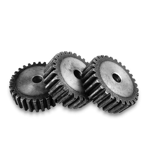 Flat Gear 1.5M-20T 21T 22T 23T 24T 25T 45# Steel Cylindrical Height 15mm 1Pcs(1.5M 23 Teeth) in Saudi Arabia