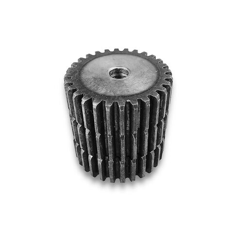 Flat Gear 1.5M-20T 21T 22T 23T 24T 25T 45# Steel Cylindrical Height 15mm 1Pcs(1.5M 23 Teeth) in Saudi Arabia