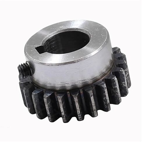 25Teeth 2 Module Spur Gear Motor 2M 45# Steel Mechanical Transmission Bore 10-22mm 1Pcs(14mm Keyway 5mm) in Kuwait