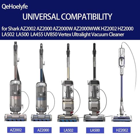 2 حزمة 153-3MV-7 أحزمة بديلة لسمك القرش AZ2002 AZ2000 HZ2002 HZ2000 LA502 LA500 LA455 AZ2000W AZ2000WWK مكنسة كهربائية منتصبة بفرشاة أمامية ناعمة، حزام فرشاة أمامي ناعم in Kuwait