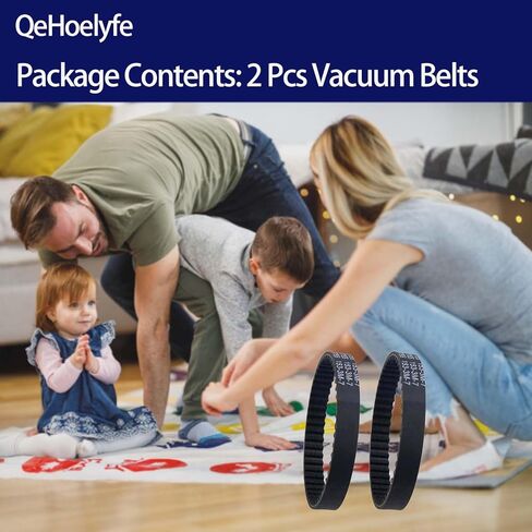 2 حزمة 153-3MV-7 أحزمة بديلة لسمك القرش AZ2002 AZ2000 HZ2002 HZ2000 LA502 LA500 LA455 AZ2000W AZ2000WWK مكنسة كهربائية منتصبة بفرشاة أمامية ناعمة، حزام فرشاة أمامي ناعم in Kuwait