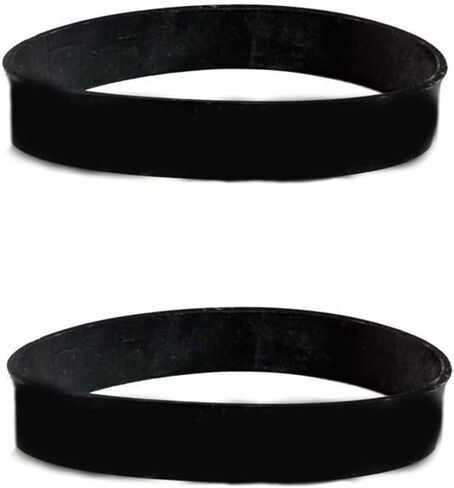 2 Pack Replacement Vacuum Flat Belt for Eureka U Style Belt 2900 3040 4100 4200 4400 4600 4700 5180 5190 5700 5800 7600 7700 7800 7900 8800 9000 HP5500 HP5550 Series 2991AVZ 2996AVZ Models in Saudi Arabia