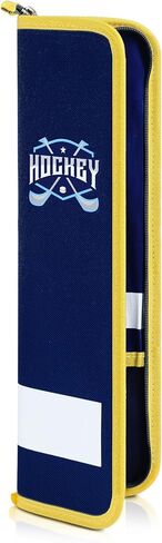 Soulchen 15 x 4.5 Inches Durable Hockey Skate Blade Guards Bag with Customizable Nameplate Waterproof Ice Hockey Stick Blade Protector in Saudi Arabia