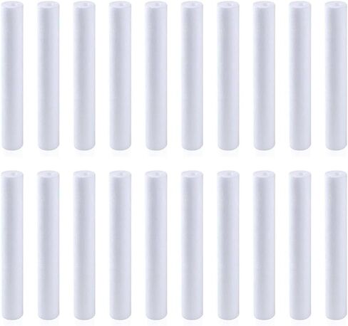 مرشحات بالين 30 بوصة × 2.5 بوصة 25 ميكرون عمق خرطوشة فلتر الرواسب البديلة لـ HDX SBC-25-3025، Shelco MB25-30، Pentek PD-25-30 (25 حزمة) in Saudi Arabia