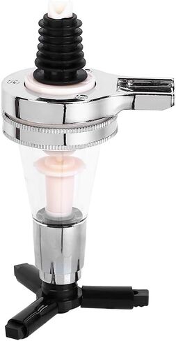 Liquor Dispenser 4-Bottle Wall-Mounted Cocktail Tap with Push Valves Suction Cups for Home Bar Bartending Tools Supplies in Saudi Arabia