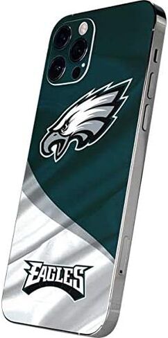 Skinit Decal Phone Skin Compatible with iPhone 12 Pro - Officially Licensed NFL Philadelphia Eagles Design in Saudi Arabia