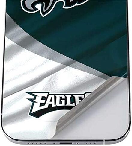 Skinit Decal Phone Skin Compatible with iPhone 12 Pro - Officially Licensed NFL Philadelphia Eagles Design in Saudi Arabia