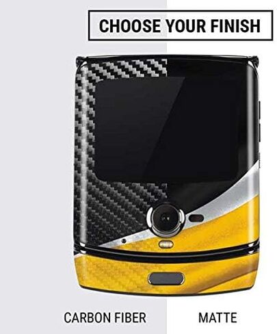 Skinit Decal Phone Skin Compatible with Motorola RAZR - Officially Licensed NFL Pittsburgh Steelers Design in Saudi Arabia