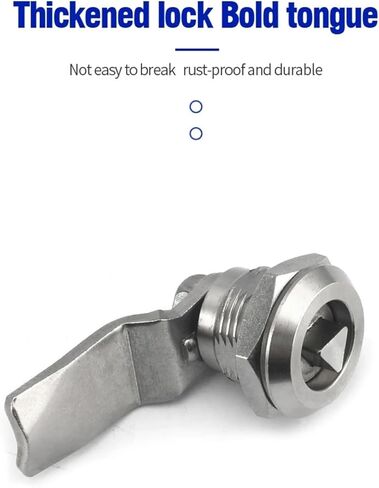 MS705 Stainless Steel Cam Lock Triangle Distribution Box 304 1Pcs in Saudi Arabia