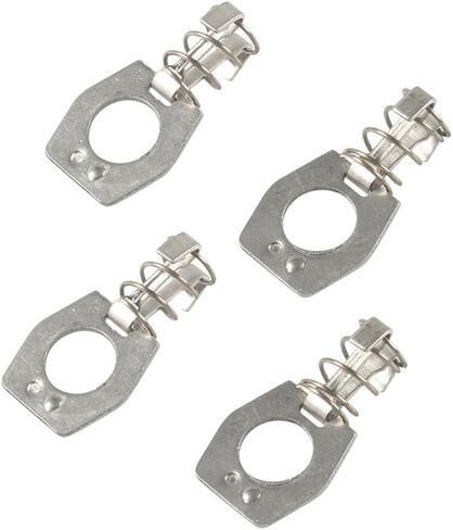 Cnkaka036 Water Heater Cam Lock Latch Door Fastener Cover Silver Stainless Steel For Campers, Trailers, RVs 4Pcs in Saudi Arabia
