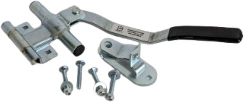 Trailer Cam Lock Door Latch Assembly 5" for Cargo, Enclosed, Horse and Utility Trailers Single Hinged Plated Steel. Applications for Small Service Doors When Space is Limited. (3) in Kuwait