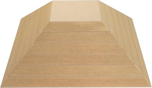 leolio 6 pcs mould ceramic for clay ، agtled pottery clay wooden for pottery ، plate الأنيقة الخزفية لأدوات الركود وحرفة بناء اليد (جولة ، 6.0 ''-11.0 ") in Kuwait