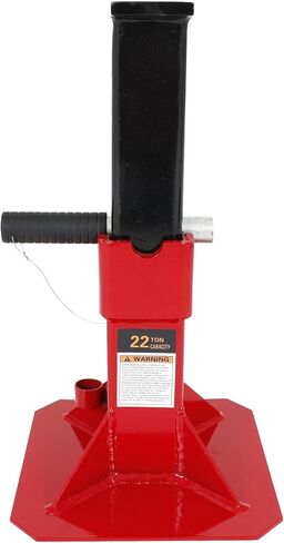 22 Ton (44,000 lbs) Jack Stands (1 Pair), Heavy Duty Pin Type Professional Car Jack Stand with Lock,Wide Base Safety Design for Supporting Trucks, Trailers and Equipment,Blue in Saudi Arabia