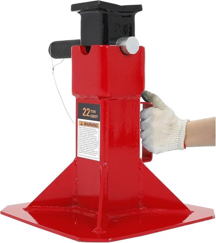 22 Ton (44,000 lbs) Jack Stands (1 Pair), Heavy Duty Pin Type Professional Car Jack Stand with Lock,Wide Base Safety Design for Supporting Trucks, Trailers and Equipment,Blue in Saudi Arabia