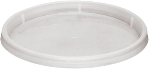 غطاء حاوية قابل للميكروويف من Newspring Delitainer، مجوف، قطر 4.55 بوصة × ارتفاع 0.4 بوصة، شفاف، بلاستيك، 480/كرتون in Kuwait
