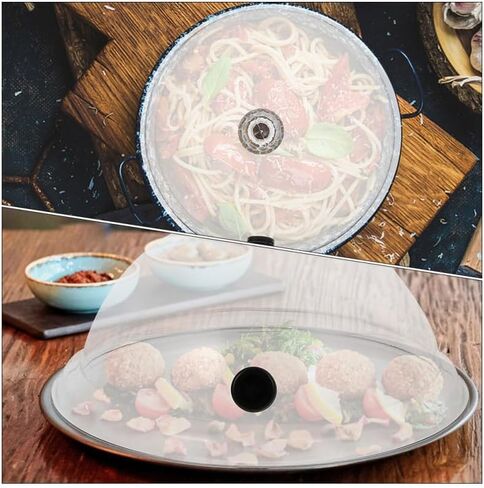 MERRYHAPY 2Pcs Smoking Dome Covers 10.23X10.23X5.51In Transparent Acrylic Smoke Infuser Lids Food Protective Covers for Molecular Cuisine Restaurant Kitchen Easy to Clean in Saudi Arabia