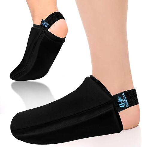 غلاف ثلج لأصابع القدم - حزمة ثلج جل لمقدمة القدم يمكن ارتداؤها مع حزام لأصابع القدم المكسورة، والتعافي من العمليات الجراحية، والنقرس والتهاب اللفافة الأخمصية، وعلاج ساخن وبارد قابل لإعادة الاستخدام وقابل للتعديل in Kuwait