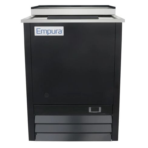 EMPURA 24 بوصة صقيع زجاجي يمكن الوصول إليه | ثلاجة عرض مجمدة للتاجر التجاري مع (2) أرفف لمطعم البوفيه كافتيريا، 24 بوصة عرض × 27.06 بوصة عمق × 34.88 بوصة ارتفاع، الجزء الخارجي من الفولاذ المقاوم للصدأ، 115 فولت in Kuwait
