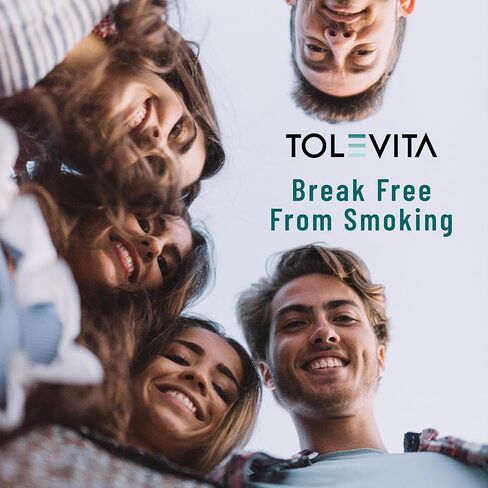 رقعات عشبية مضادة للدخان من توليفيتا - على شكل دائرة 21 ملجم (أزرق مخضر)، أقلع عن التدخين وساعد في تقليل الرغبة الشديدة في التدخين | مساعدات عشبية للإقلاع عن التدخين من أجل نمط حياة أكثر صحة - 30 رقعة in Kuwait