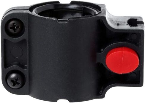 Universal Bike U-Lock Holder - Mount for Road and Mountain Bikes, Adjustable No-Drill Frame Bracket with Anti-Slip Design (Black) in Saudi Arabia