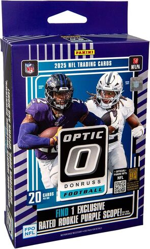 2025 Panini Donruss Optic Football Trading Cards Hanger Box in Saudi Arabia