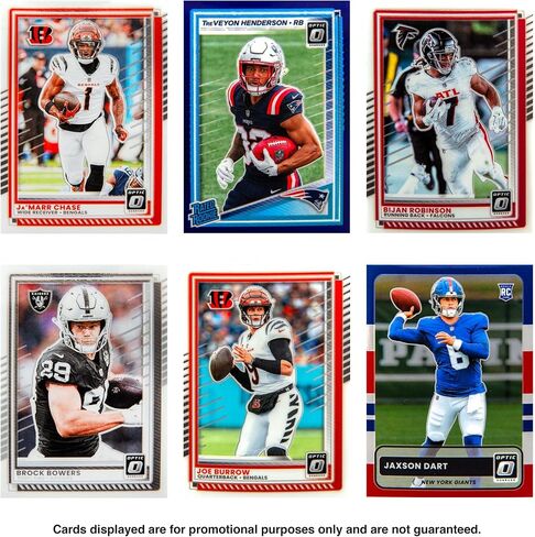 2025 Panini Donruss Optic Football Trading Cards Hanger Box in Saudi Arabia