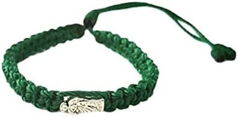 سوار سان جوداس تاديو ميدالية دي سان جوداس تاديو روجا حماية سانت جود سانت جود الكاثوليكية الكاثوليكية أساور تمثال سانت جود ديني جوديتاس هيلو روجو (أسود، سوار) in Kuwait