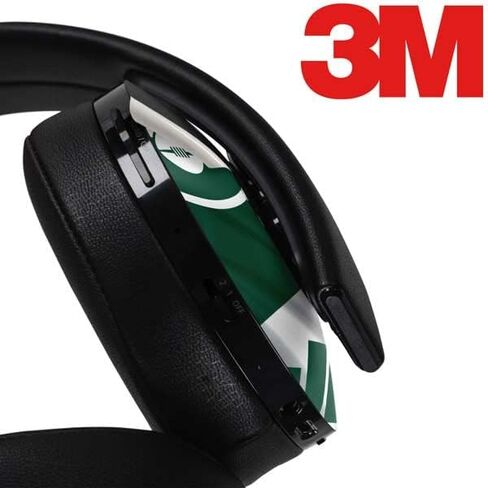 غلاف صوتي من Skinit متوافق مع سماعة الرأس اللاسلكية Playstation 4 Gold - تصميم NFL New York Jets المرخص رسميًا in Saudi Arabia