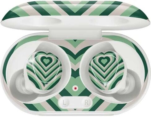 Skinit Decal Audio Skin Compatible with Samsung Galaxy Buds+ - Officially Licensed Originally Designed Lucky Heart Pattern Design in Saudi Arabia