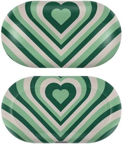 Skinit Decal Audio Skin Compatible with Samsung Galaxy Buds+ - Officially Licensed Originally Designed Lucky Heart Pattern Design in Saudi Arabia