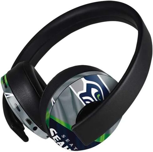 Skinit Decal Audio Skin Compatible with Playstation 4 Gold Wireless Headset - Officially Licensed NFL Seattle Seahawks Design in Saudi Arabia
