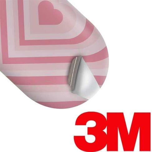 Skinit Decal Audio Skin Compatible with Samsung Galaxy Buds+ - Officially Licensed Originally Designed Pink Heart Pattern Design in Saudi Arabia