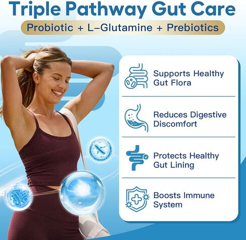 ZEBORA Multi Collagen Peptides Powder with Probiotic for Gut Health, Hydrolyzed Collagen with Digestive Enzymes, Prebiotics for Women, Support Digestive Health, Skin, Hair, Joints, Non-GMO,35 Servings in Kuwait