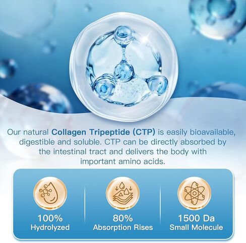 ZEBORA Multi Collagen Peptides Powder with Probiotic for Gut Health, Hydrolyzed Collagen with Digestive Enzymes, Prebiotics for Women, Support Digestive Health, Skin, Hair, Joints, Non-GMO,35 Servings in Kuwait