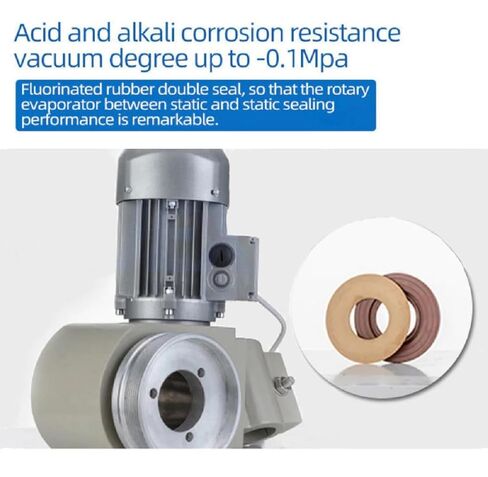 Professional Rotary Evaporator - High-Temperature Resistant, Multi-Purpose for Lab, Factory & Bar Use in Saudi Arabia