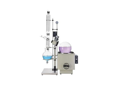 Lab 50L Rotary Evaporator, Digital PID Temperature Control & High-Precision, 50L Glass Flask, Industrial Vacuum Evaporation and Lab Use in Saudi Arabia