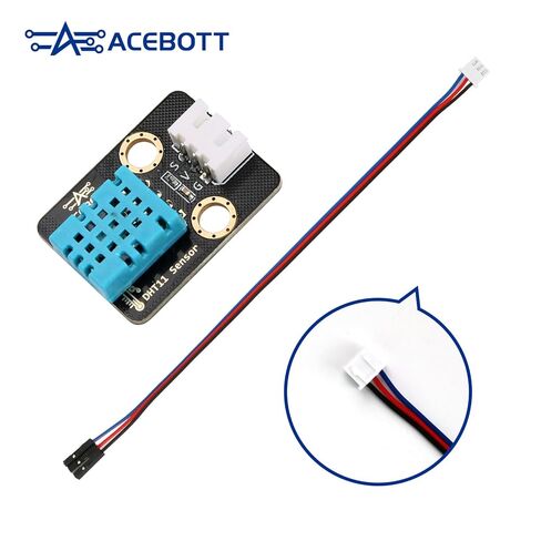 3pcs ESP32 DHT11 Temperature Humidity Sensor Module for Arduino, 3.3V-5V Digital Temperature Humidity Sensor with Wires, Humidity Measure 5%-95% Temperature Measure 0-50℃, DIY Electronic Practice in Saudi Arabia