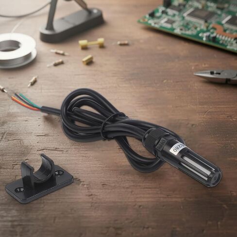 وحدة I2C لمستشعر درجة الحرارة والرطوبة والضغط في غلاف مقاوم للماء من الفولاذ المقاوم للصدأ متوافق مع مراقبة الطقس والصناعية للسيارات HVAC (BME-280) in Kuwait