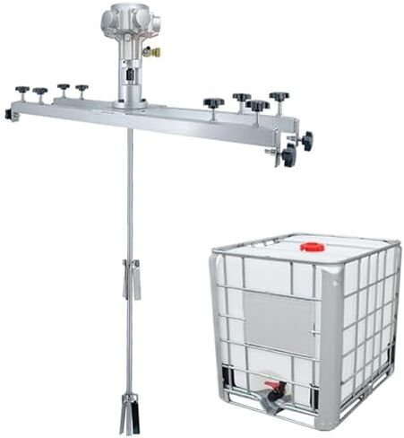 IBC الهواء المحرض خزان هوائي آلة خلط الطلاء آلة التحريك المروحة للطي مع دعم شماعات لمذيب الحبر المحرض in Kuwait