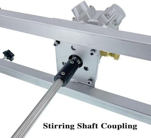 IBC الهواء المحرض خزان هوائي آلة خلط الطلاء آلة التحريك المروحة للطي مع دعم شماعات لمذيب الحبر المحرض in Kuwait