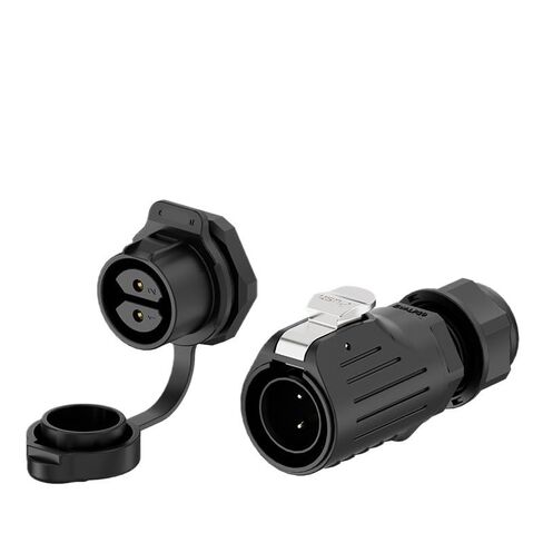 Single Hole Screw Lock Wire Waterproof Connector EW-LP20 Panel Type 2-7 Multi-core Power Aviation Socket(EW-LP20-7P 10A) in Saudi Arabia