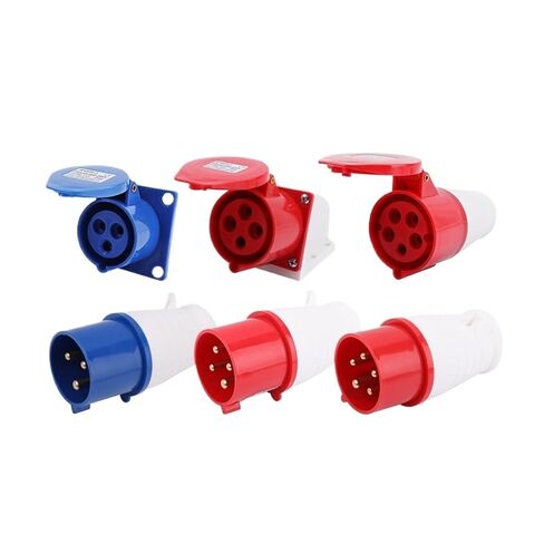 1 PCS Industrial Waterproof Connector Coupler 16A/32A Power Aviation Plug Surface Mounted Concealed Socket(3 core 16A Surface Mounted 113) in Saudi Arabia
