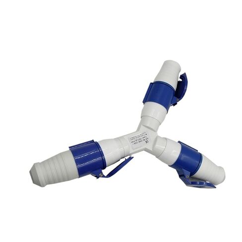 1013/1023 Multifunctional Three-Way Y-Shaped Industrial Plug Waterproof Socket 3 cores 4 5 16A32A(1024 4 Core 32a Tee Set) in Saudi Arabia