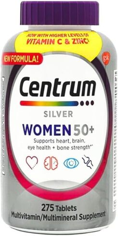 Centrum Silver Women 50+ Multivitamin Multimineral 275 Tabs in Kuwait