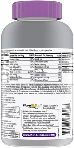 Centrum Silver Women 50+ Multivitamin Multimineral 275 Tabs in Kuwait