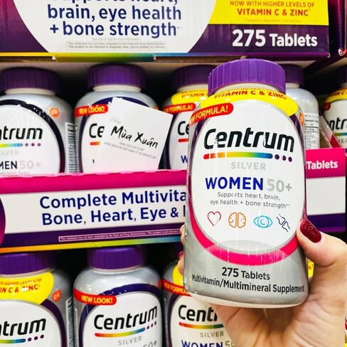 Centrum Silver Women 50+ Multivitamin Multimineral 275 Tabs in Kuwait