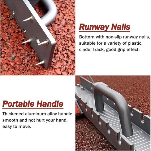 Athletics Starting Block,Professional Track & Field Starters, 4 Angle Adjustable Sprinting Pedals, for Plastic Runway Cinder Track in Saudi Arabia